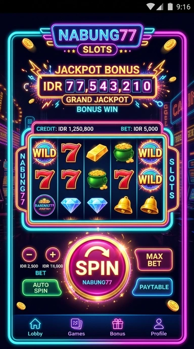 nabung77 — cuplikan layar ringkas
